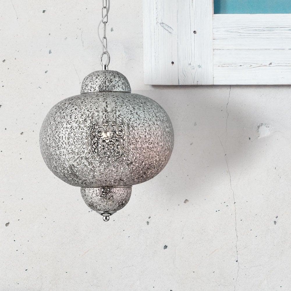 marokkoi fuggesztek ezust lampa keleti stilusu klasszikus fem diszes torok hangulatu nappali haloszoba konyha vilagitas mediterran.jpg